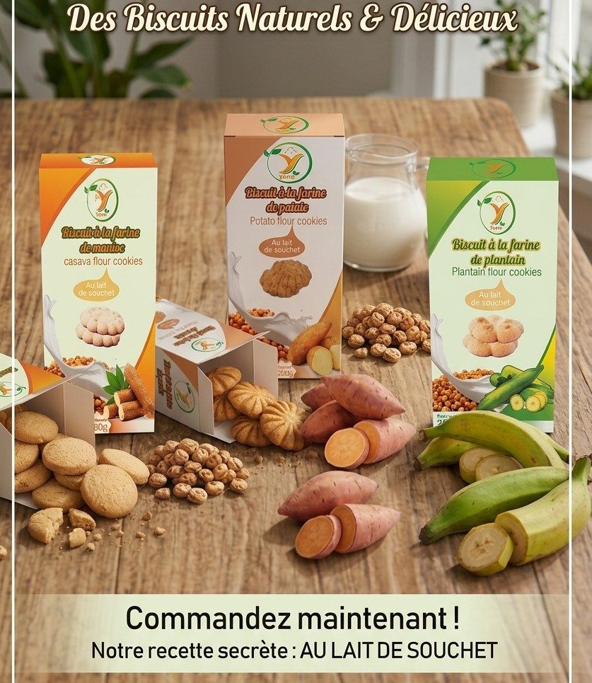 Biscuits à base de Farines locales